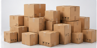 Cardboard boxes